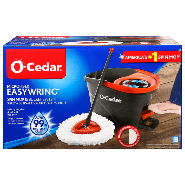 O-Cedar EasyWring Spin Mop & Bucket System
