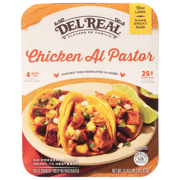 Del Real Chicken Al Pastor Refrigerated