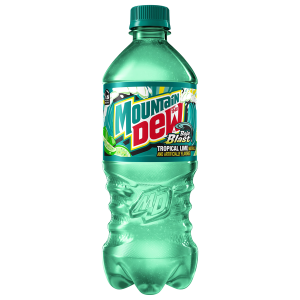 Mtn Dew Baja Blast Soda