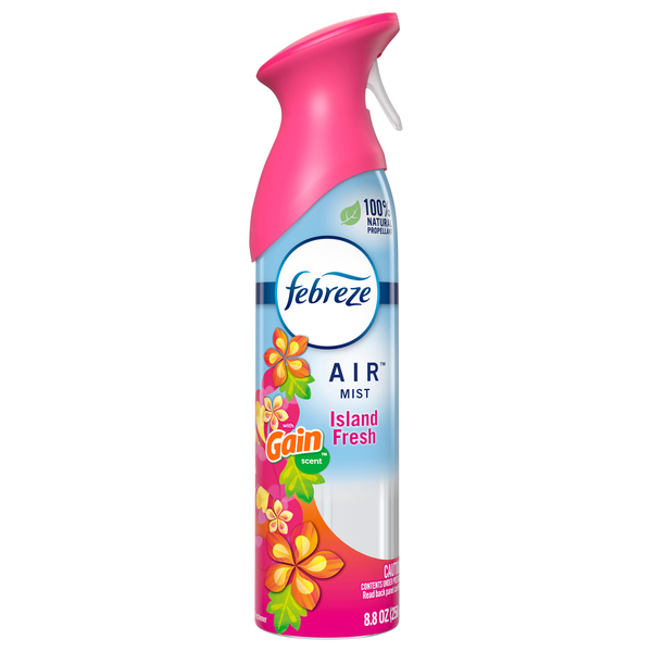 Febreze AIR Island Fresh with Gain Scent Air Freshener Trigger Spray