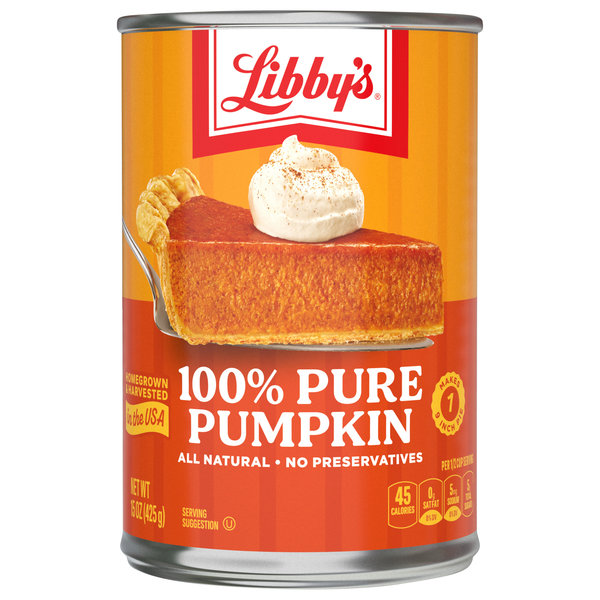 Libby's Natural 100% Pure Pumpkin