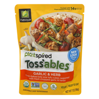 Nasoya Plantspired Tossables Organic Garlic & Herb Tofu