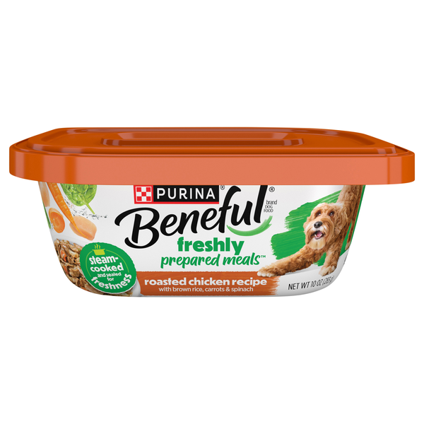 Purina Beneful Prepared Meals Roasted Chicken Recipe Adult Wet Dog Food