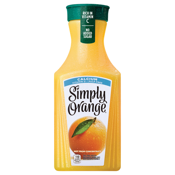 Simply Calcium Pulp Free Orange Juice