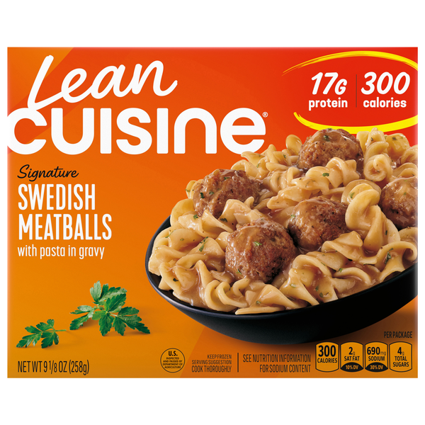 Lean Cuisine Protein Kick Swedish Meatballs Frozen Meal