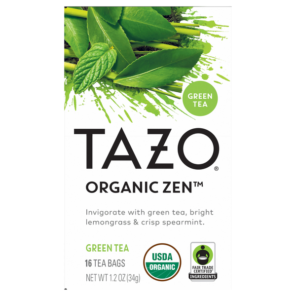 Tazo Regenerative Organic Zen Green Tea Bags