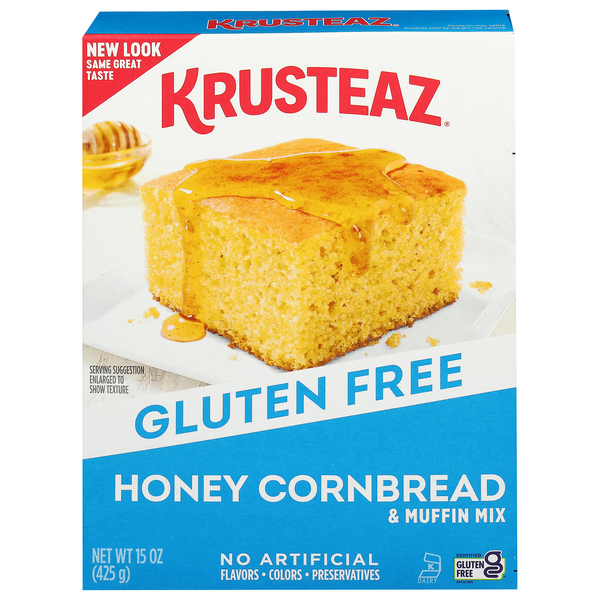 Krusteaz Gluten Free Honey Cornbread & Muffin Mix