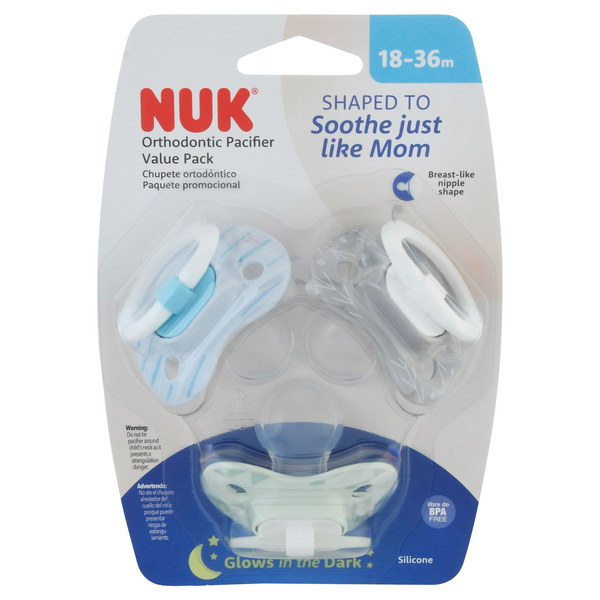 NUK Orthodontic Pacifiers 18-36m