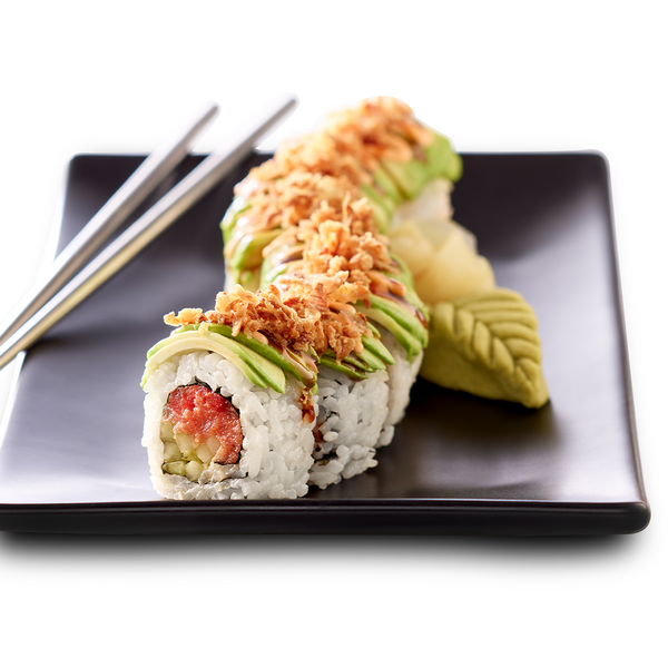 Hissho Sushi Rawkin Tuna Crunch Roll Raw (Avail. 11am - 7pm)