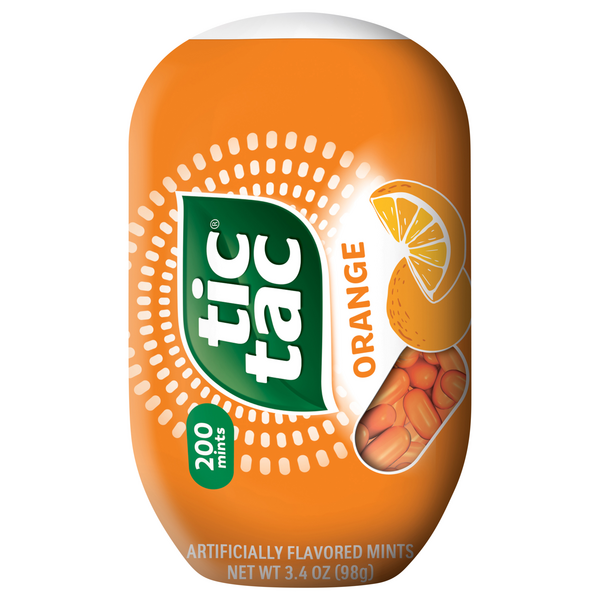 Tic Tac Orange Mints - 200 ct
