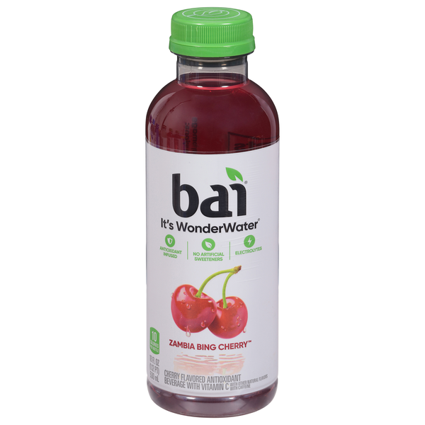 Bai Antioxidant Wonder Water Zambia Bing Cherry Flavored Beverage