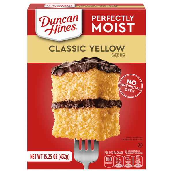 Duncan Hines Perfectly Moist Classic Yellow Cake Mix