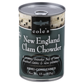 Cole's Semi-Condensed Gluten Free New England Clam Chowder Soup