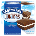 Tastykake Chocolate Kreamie Juniors Snack Cakes - 4 ct