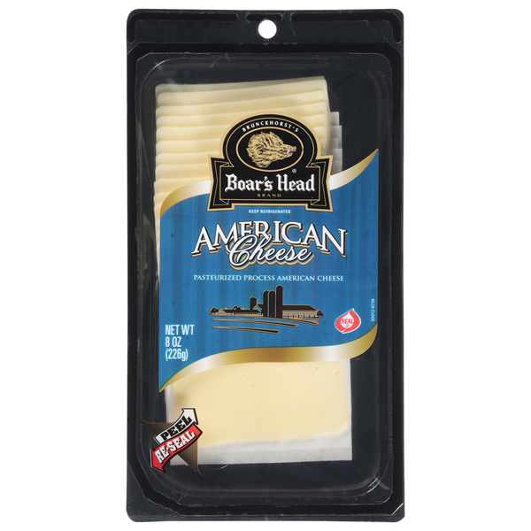 Boar's Head White American Cheese (Pre-Sliced)