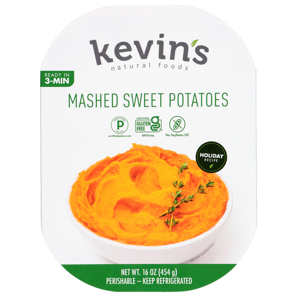 Kevin's Natural Foods Mashed Sweet Potatoes Refrigerated