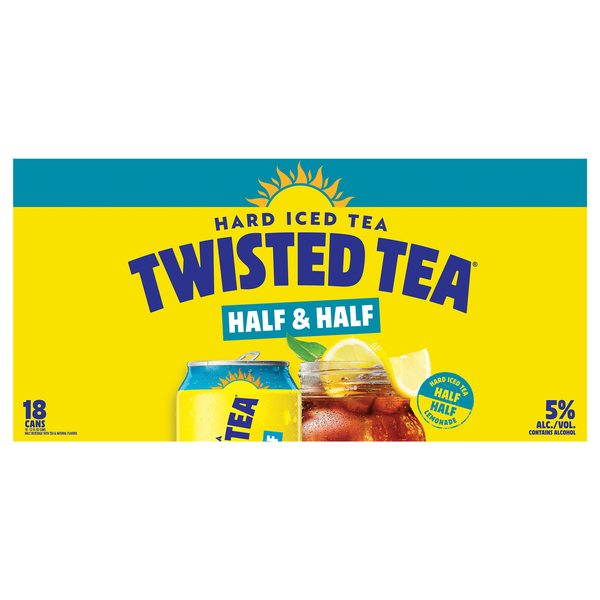 Twisted Tea Half & Half Hard Iced Tea - 18 pk