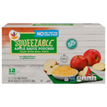 Our Brand Squeezable Apple Sauce Pouches - 12 ct