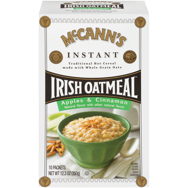 McCann's Apples & Cinnamon Instant Irish Oatmeal - 10 ct
