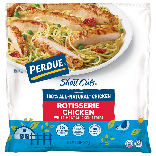 Perdue Short Cuts Rotisserie Chicken Strips Fresh