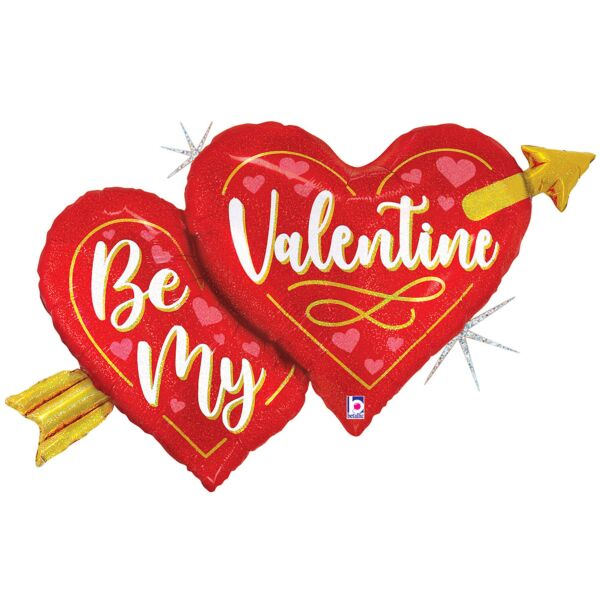 Happy Valentine's Day Helium-Filled Foil Balloon (Design Varies)
