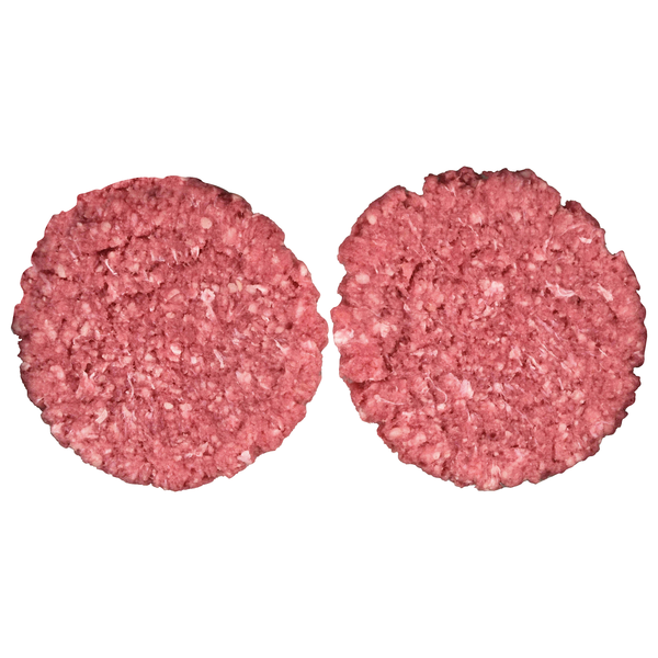 Hannaford Plain Smash Burger Patties - 2 ct Fresh