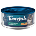 BLUE Tastefuls Natural Pate Ocean Fish & Tuna Adult Wet Cat Food