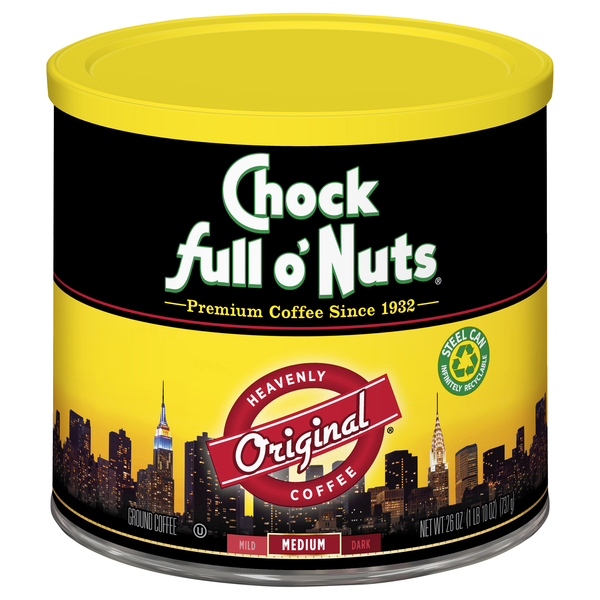 Chock Full O'Nuts Original Medium Roast Ground Coffee