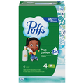 Puffs Plus Lotion Gentle & Soothing 2-Ply Tissue 124 ct ea - 4 pk