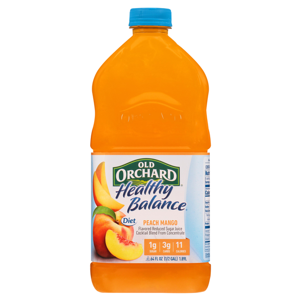 Old Orchard Healthy Balance Diet Peach Mango Juice
