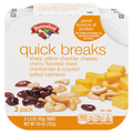 Hannaford Quick Breaks Yellow Cheddar Cheese Cranberries & Cashews - 3 ct