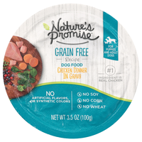 Nature's Promise Grain Free Chicken Dinner with Gravy Wet Dog Food