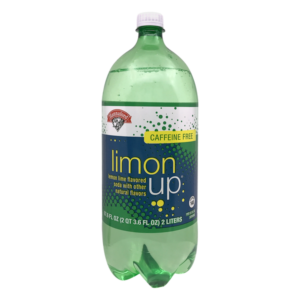 Hannaford Limon Up Soda Caffeine Free