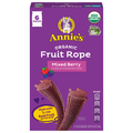 Annie's Organic Mixed Berry Fruit Rope - 6 ct