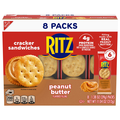 Nabisco Ritz Peanut Butter Sandwich Crackers - 8 ct