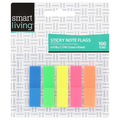 Smart Living Note Flags Assorted Colors .47 X 1.73 Inch - 100 Sheets