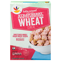 Our Brand Strawberry Frosted Bite Sized Shredded Wheat Cereal