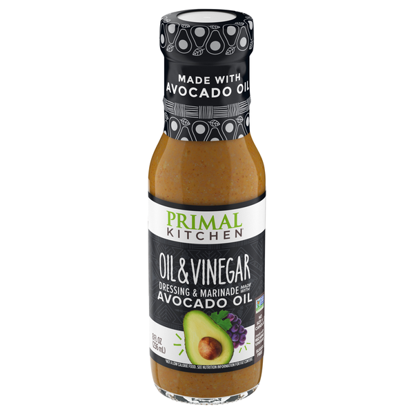Primal Kitchen Oil & Vinegar Dressing & Marinade with Avocado Oil