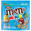 M&M's Milk Chocolate Candy Minis Family Size