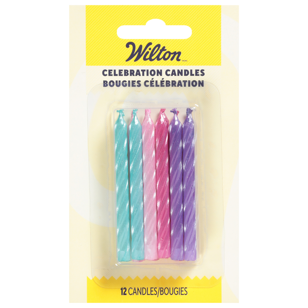 Wilton Pastel Birthday Candles