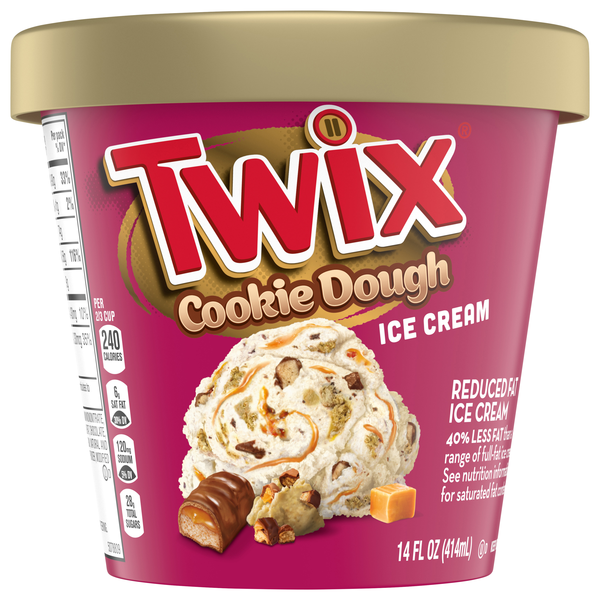 Twix Reduced Fat Cookie Dough Ice Cream
