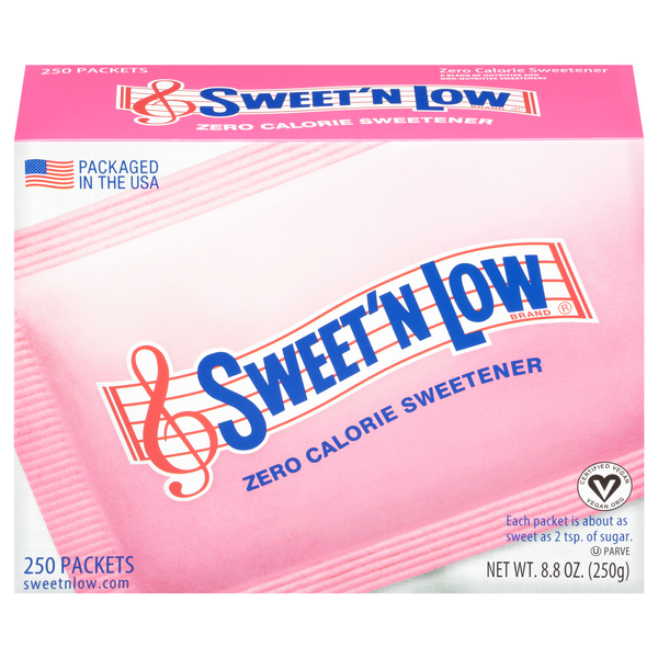 Sweet 'N Low Zero Calorie Sweetener Packets