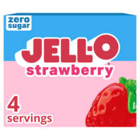 Jell-O Zero Sugar Strawberry Flavored Gelatin Dessert Mix | Hannaford