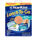 StarKist Lunch To Go Wild Caught Light Tuna Kit in Water with Crackers