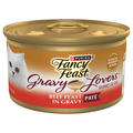 Fancy Feast Gravy Lovers Gourmet Pate Beef in Gravy Wet Cat Food