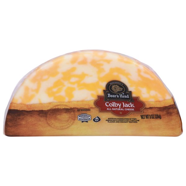 Save on Boar's Head Colby Jack Cheese Chunk Order Online Delivery GIANT