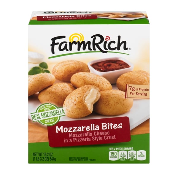 Save on Farm Rich Mozzarella Bites Order Online Delivery MARTIN'S