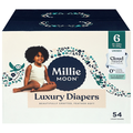 Millie Moon Unisex Luxury Size 6 Baby Diapers 33-44 lb