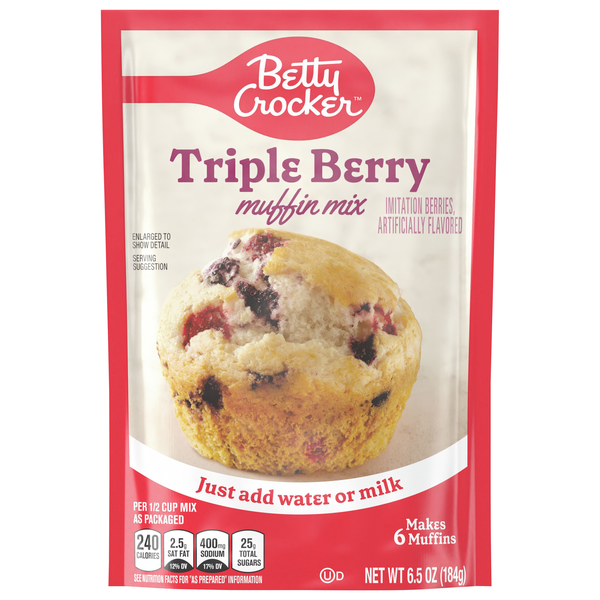 Betty Crocker Triple Berry Muffin Mix