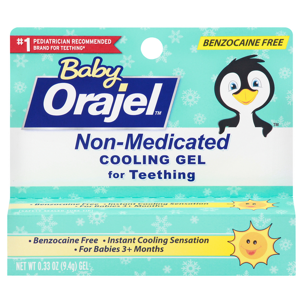 Orajel Baby Non-Medicated Cooling Gel for Teething